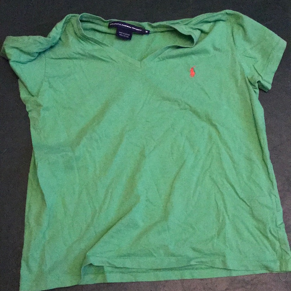 Green Ralph Lauren Sport Shirt